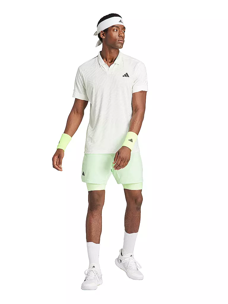 ADIDAS Herren Tennis Short Tight Set HEAT.RDY grun